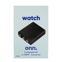 onn. Composite AV to HDMI Adapter A99