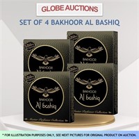 SET OF 4 BAKHOOR AL BASHIQ