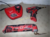 Milwaukee M12 Rechargeable Tools