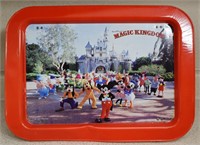 Vntg Disney's Magic Kingdom TV Tray