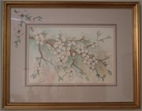 Framed Dogwood Print