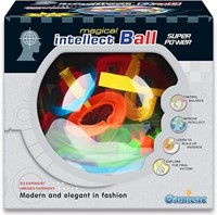 3D Maze Ball with 138 Challenges, Brain Teaser Puz