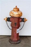 LUDLOW FIRE HYDRANT MADE INTO A WATER TAP