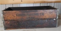 (2) Bodine Electric Co. Chicago Crates