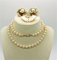 Vintage Faux Pearls Set