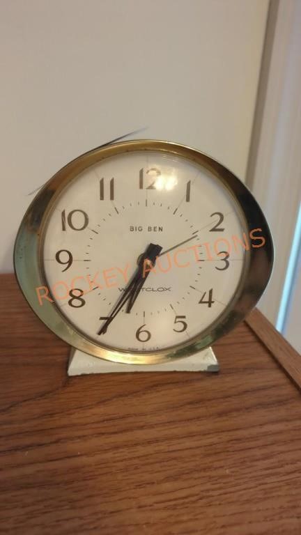 Big Ben westclox Vintage MCM alarm clock