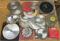 Lot of Various Saw Blades