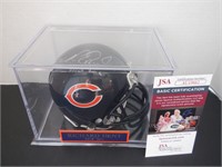 RICHARD DENT SIGNED AUTO BEARS MINI HELMET JSA COA