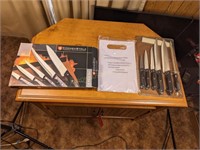 KIHENSTOLZ 5pc Knife Set w/ Sharpener