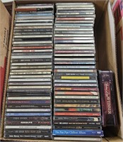 Box Lot Of 25+ CD's
