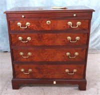 AMERICAN MASTERPIECE HICKORY NIGHTSTAND WITH KEY
