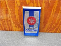 Anheuser-Busch Natural Light Sign 9.5x16.75