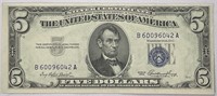 1953 Series $5 Silver Certificate - UNC