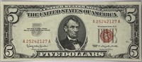 1963 Series $5 Red Seals - UNC