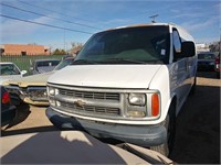 2000 Chevrolet Express 3500 Ext. Cargo Van #237162