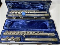 2 VINTAGE ARMSTRONG FLUTES