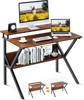 Compact Storage Desk Pure