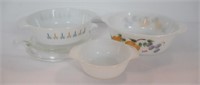 Vintage Fire King Baking Dishes with (1) Clear
