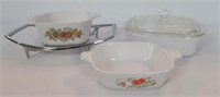 Vintage Corningware Baking Dishes and (1)