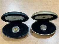 2000 Polar Bear Proof $2 and 1999 $.25Mill Coins