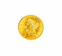Coin Gold $5 1908 Liberty Head-Ch. Unc.