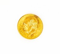 Coin Gold 1959 10 Pesos Mexico 90%-Sup Gem Unc