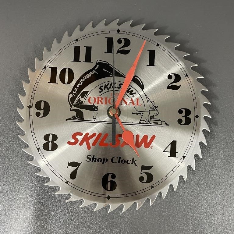 The Original Skilsaw Shop Clock