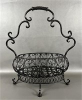 Wrought Iron Fruit Stand
