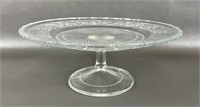 Vintage Indiana Glass Cake Stand