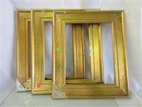 3 New Gilded Wood Picture Frames