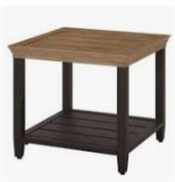 KINGSBROOK HDC COMMERCIAL SLAT TOP SIDE TABLE