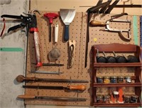 Tools & Supplies incl. Files, Casters, Caulking