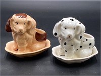 Canine-Themed Porcelain Planters