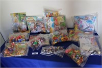 Lot of  McDonalds Happy Meal Boxes & Toys