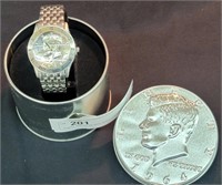 August Steiner 66 40% Silver US Half Dollar Watch