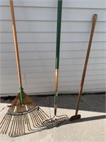 Leaf Rake, Hard Rake, Floor Scraper