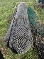 6, 7,8 &12ft  rolls of unused fencing.