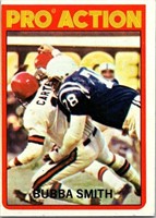1972 Topps Football Lot of 10 Cards