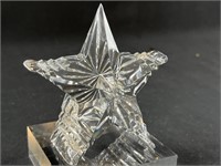 Waterford Clear Crystal Star