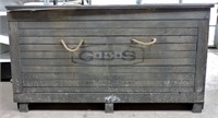 Large G.E.S Wood Slat Crate (TV Show Prop)