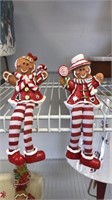 Lot of 2 NEW Gingerbread decor