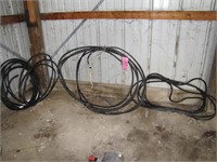 4 - rolls of heavy gauge electric wire