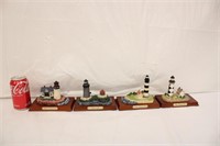 Lot of 4 NC & SC Lighthouses