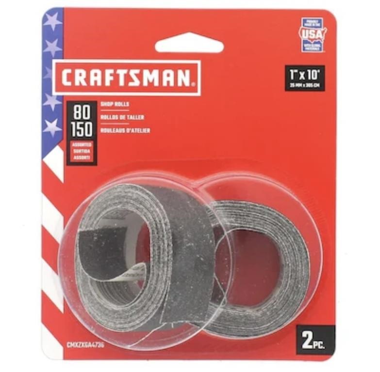 CRAFTSMAN Multi-grade Pack Roll Sandpaper