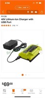 Ryobi battery chargers