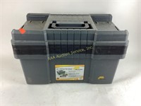 Contractor Grade Plano Tool Box, 22 inch gray