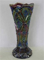 Contemporary 10" vase - purple