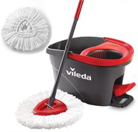 New- Vileda EasyWring Microfibre Spin Mop &