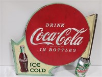 Double Sided Coca-Cola Flange