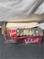 Velvet Tobacco Tins in Box
